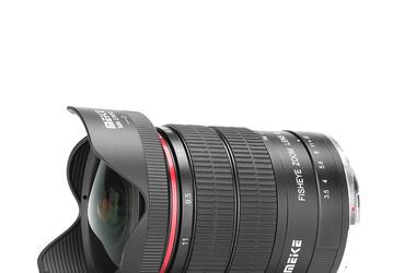 Объектив Meike MK-6-11mm F3.5 — «рыбий глаз» с изменяемым фокусным расстоянием для зеркальных камер Nikon и Canon