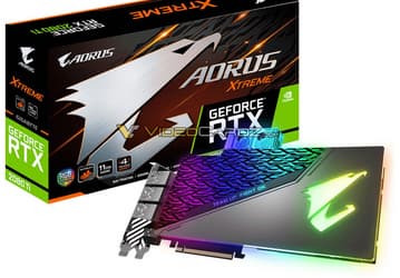 Видеокарта Gigabyte GeForce RTX 2080 Ti 11GB Aorus Xtreme WaterForce получит водоблок