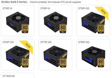 Серию блоков питания SilverStone Strider Gold S пополнили новые модели мощностью 550 Вт и 650 Вт
