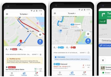 Google запустила в России отслеживание транспорта в реальном времени