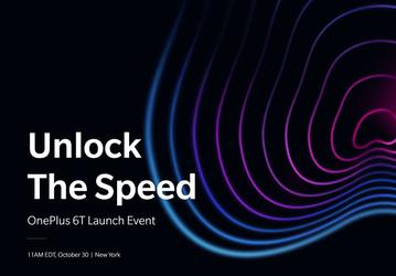 OnePlus объявила дату анонса флагманского смартфона OnePlus 6T