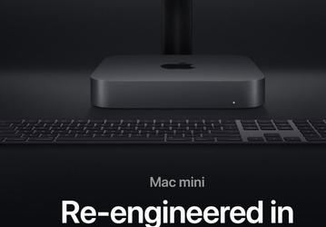 Представлен компьютер Apple Mac mini нового поколения: до 64 ГБ ОЗУ, до 2 ТБ SSD и CPU Intel Core i7