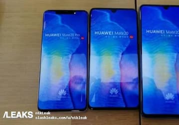 Фотогалерея дня: семейство смартфонов Huawei Mate 20, Mate 20 Pro и Mate 20X 