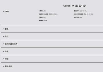 В Китае представлена видеокарта AMD Radeon RX580 2048SP
