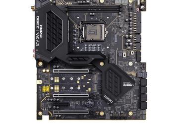 Подсистема питания платы EVGA Z390 Dark построена по 17-фазной схеме