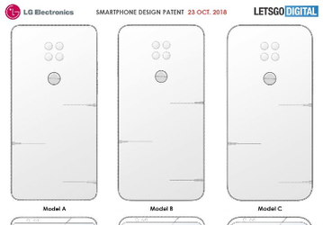 Huawei Mate 20 Pro без брови: у LG есть патент на такой смартфон