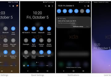 Первый взгляд на интерфейс Android 9.0 Pie на смартфоне Samsung Galaxy Note9 