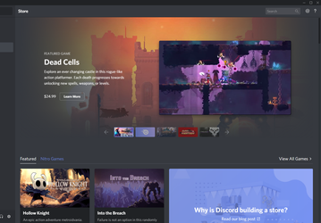 Цифровой магазин игр Discord Store попробует посоперничать со Steam