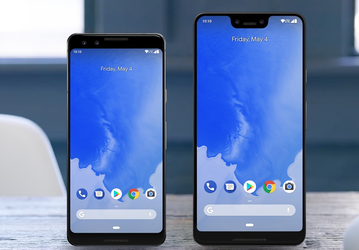 Смартфон Google Pixel 3 лишился «брови» благодаря своим размерам