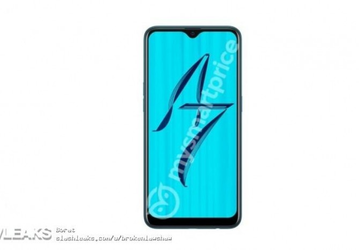 Появилось официальное изображение смартфона Oppo A7