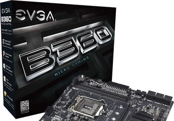 Плата EVGA Micro Gaming B360 относится к бюджетному сегменту