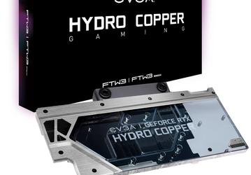 EVGA выпускает водоблоки Hydro Copper для 3D-карт серии GeForce RTX 20