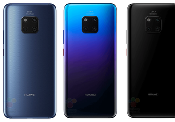 Стали известны цены на смартфоны Huawei Mate 20 и Mate 20 Pro