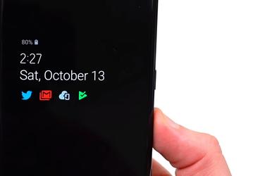 Android 9.0 Pie принесёт смартфонам Samsung цветной режим Always-On Display 