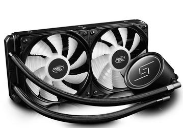Система жидкостного охлаждения Deepcool Gammaxx L240 украшена полноцветной подсветкой