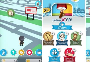 Follow JC Go — религиозная игра, где вместо покемонов нужно искать персонажей из Библии