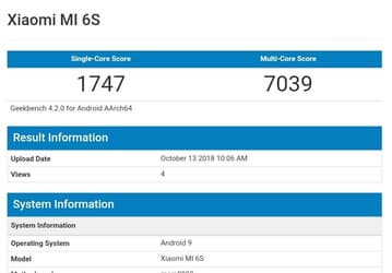 Xiaomi готовит смартфон Mi 6S на платформе Snapdragon 835 и с Android 9, он может взорвать рынок бюджетных моделей