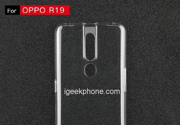 Первое фото чехла для смартфона Oppo R19 подтверждает сдвоенную камеру и дактилоскопический датчик на задней панели