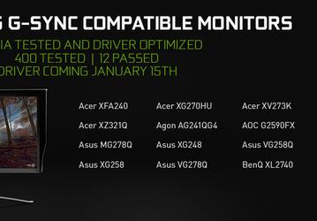 Nvidia наконец-то начнёт поддерживать технологию Adaptive-Sync 