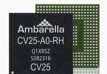 Однокристальная система Ambarella CV25 предназначена для умных камер нового поколения