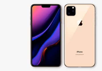 Опубликованы рендеры iPhone XI: по-прежнему большой вырез экрана и тройная камера