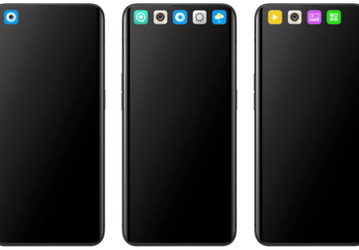 Oppo предложила оригинальную идею маскировки камеры, врезанной в экран