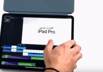 Apple показала, как ее рекламные ролики полностью снимаются, редактируются и анимируются с использованием только планшета iPad Pro