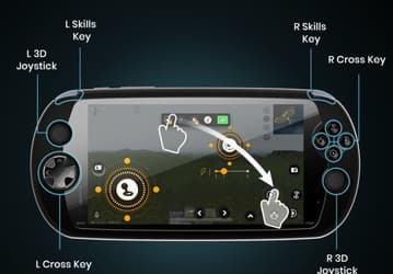 MOQI — игровой смартфон с огромным аккумулятором, который больше похож на портативную приставку