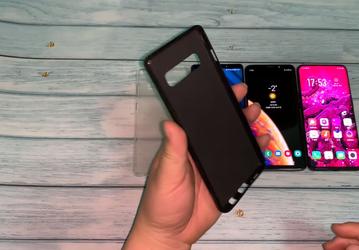 Видео дня: примерка чехла для Samsung Galaxy S10+ на Galaxy S9+