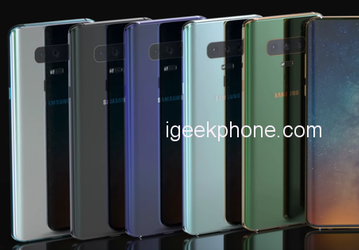 Новые изображения Samsung Galaxy S10
