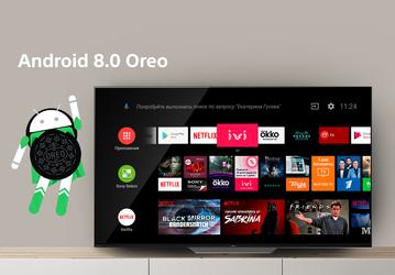 Sony начала обновлять до Android 8.0 Oreo умные телевизоры BRAVIA в России