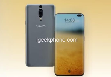 Смартфон Vivo V13 Pro спереди напоминает Samsung Galaxy S10+, он получит емкий аккумулятор и пять камер
