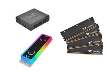 Thermaltake WaterRam RGB — наборы модулей памяти DRAM DDR4-3200 с водяным охлаждением