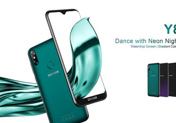Doogee Y8 получил экран с каплевидным вырезом и Android 9.0 Pie при цене $70 