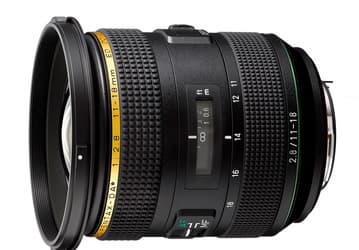 Представлен объектив HD Pentax-DA*11-18mmF2.8ED DC AW