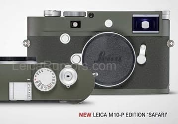 Появились изображения нового варианта камеры Leica M10-P