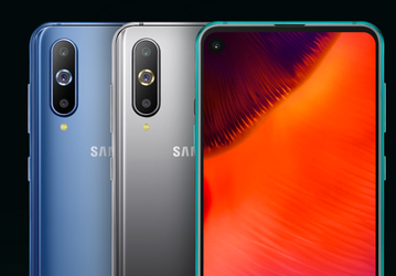 Смартфон Samsung Galaxy A60 с отверстием в экране ожидается в апреле