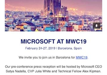 Microsoft может представить гарнитуру HoloLens 2 на MWC 2019