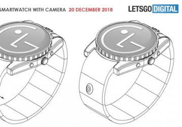 Опубликованы изображения и описание умных часов LG с инновационной камерой