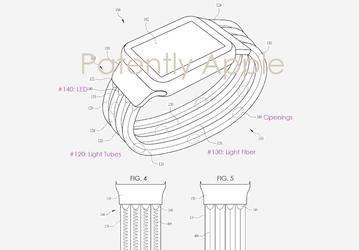 Apple запатентовала ремешок-хамелеон для умных часов