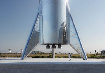 Прототип космического корабля Starship SN1 лопнул во время испытания
