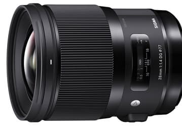 Начат прием предварительных заказов на объектив Sigma 28mm f/1.4 DG HSM Art