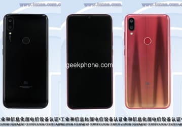 Смартфон Xiaomi Redmi 7 переливается красками градиентных панелей на живых фото
