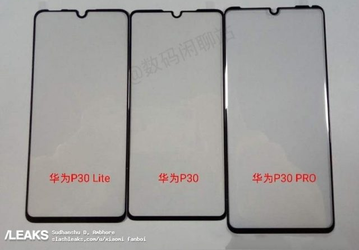 Слили первые фото лицевой панели и чехла для Huawei P30 Lite
