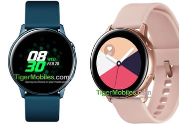 Умные часы Samsung Galaxy Watch Active получат достаточно маленький дисплей и лишатся фирменной черты прошлых моделей