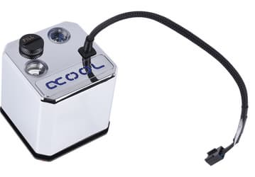 Alphacool Eisbaer Solo Chrome — процессорный водоблок, объединенный с помпой