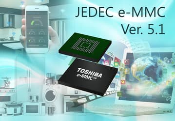 Toshiba представляет встраиваемые накопители, соответствующие спецификации eMMC 5.1