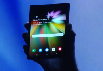 Samsung показала новый дизайн для складных смартфонов и планшетов