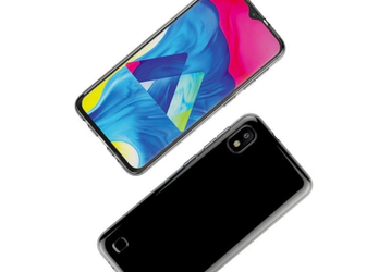 Смартфон Samsung Galaxy A10 показан на качественных изображения