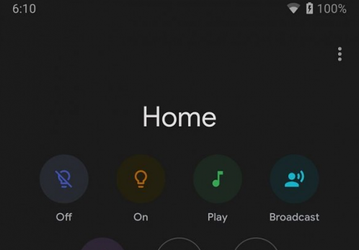 Демонстрация ночного режима Dark Mode в Android 10 Q